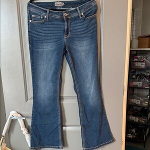 Torrid Dark Blue Flare Jeans